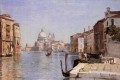 Vista del Campo della Carita desde la Cúpula del Saludo Jean Baptiste Camille Corot Venecia